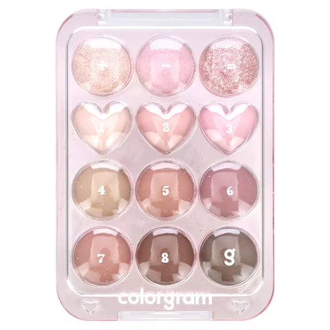 COLORGRAM - PIN POINT EYE PALETTE (VARIOS COLORES)