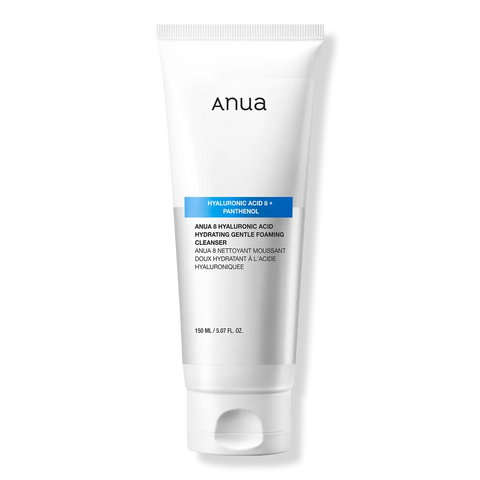 ANUA - 8 HYALURONIC ACID HYDRATING GENTLE FOAMING CLEANSER 150ML