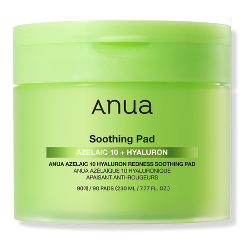 ANUA - AZELAIC ACID 10 HYALURON REDNESS SOOTHING PAD 230ml (90EA)