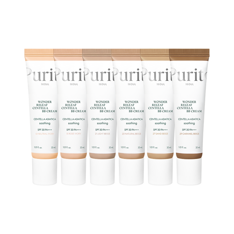PURITO SEOUL - Wonder Releaf Centella BB Cream 30ML (VARIOS COLORES)