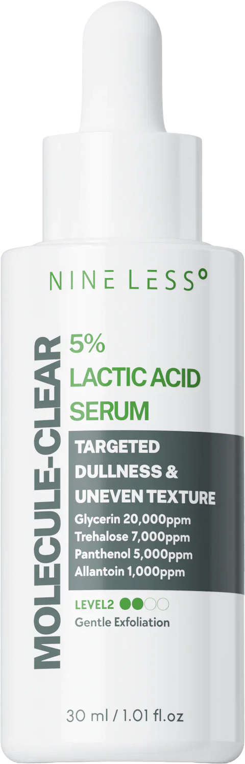 NINE LESS - Molecule-Clear 5% Lactic Acid Serum 30ml