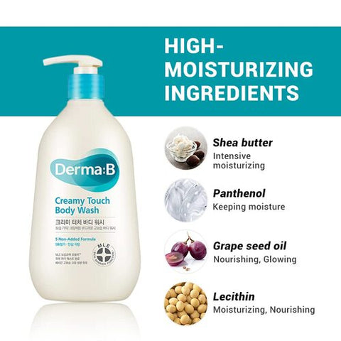 DERMA:B - Derma-B Creamy Touch Body Wash 400ml