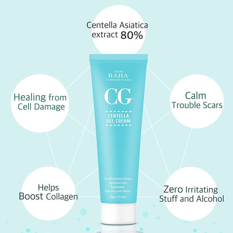 COS DE BAHA - Centella Gel Cream 45ml