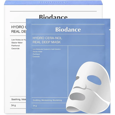 BIODANCE - Hydro Cera-nol Real Deep Mask 1 Caja (4 pcs)