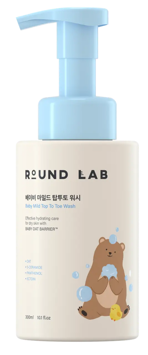 ROUND LAB - BABY MILD TOP TO TOE WASH 300ML