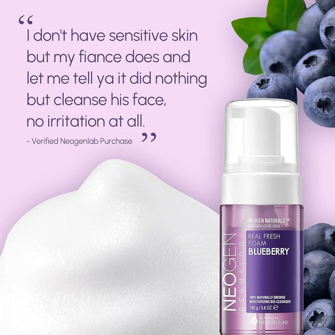 NEOGEN DERMALOGY - REAL FRESH FOAM BLUEBERRY 160G