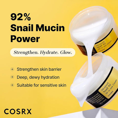 COSRX - ADVANCED SNAIL 92 ALL IN ONE CREAM 100G