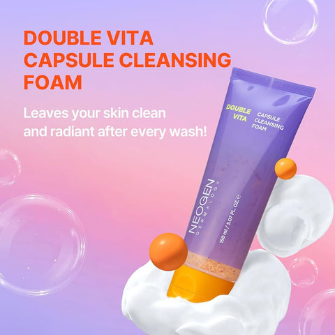 NEOGEN DERMALOGY - DOUBLE VITA CAPSULE CLEANSING FOAM 150ML