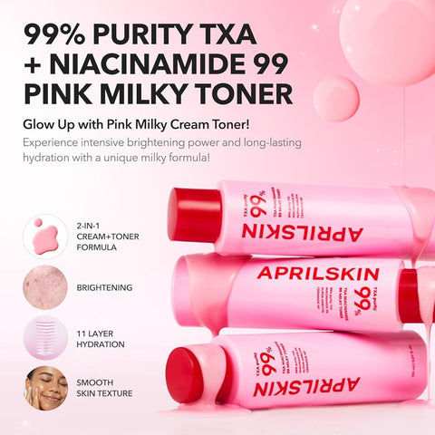 APRIL SKIN - TXA NIACINAMIDE 99 MILKY TONER 150ml