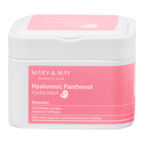 Mary&May - Hyaluronic Panthenol Hydra Mask (30 PCS)