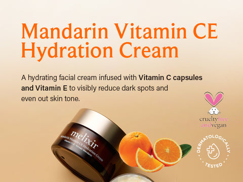 MELIXIR - Mandarin Vitamin CE Hydration Cream 30ml