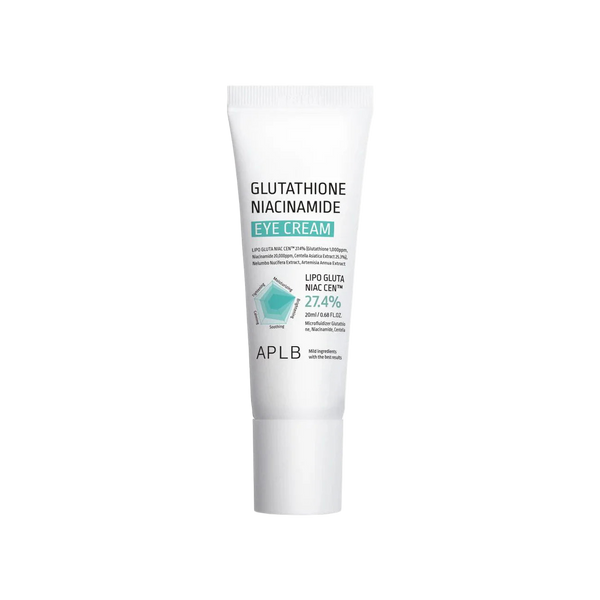 glutathione niacinamide eye cream APLB, Glutathione Niacinamide, Eye Cream, 0.68 fl oz (20 ml)