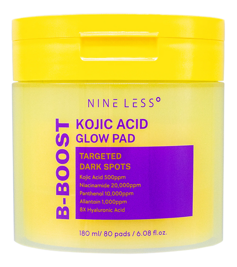 NINE LESS - B-Boost Kojic Acid Glow Toner Pad (80 pads)