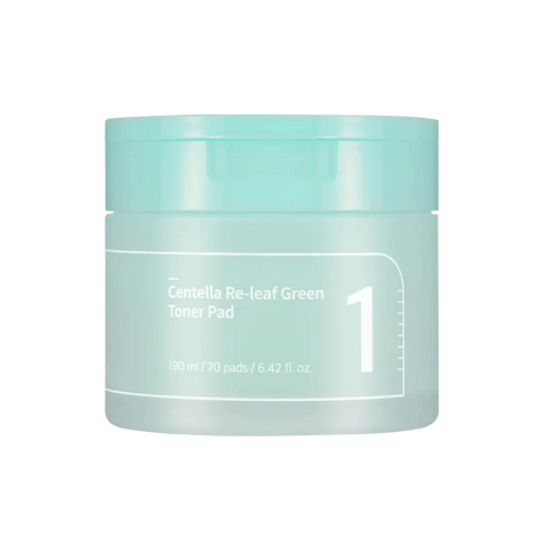 NUMBUZIN - NO.1 CENTELLA RE-LEAF GREEN TONER PAD (70EA) 190ML
