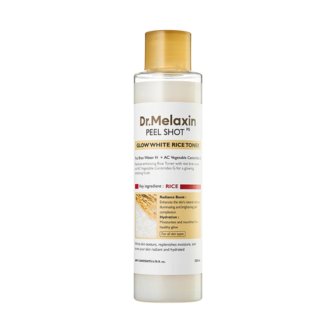 Dr.Melaxin - PEEL SHOT GLOW WHITE RICE TONER 200ml