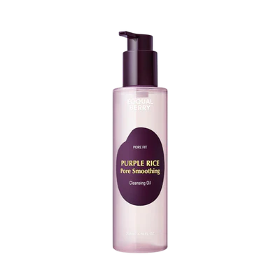 EQQUALBERRY - PURPLE RICE PORE SMOOTHING CLEANSING OIL 200ML
