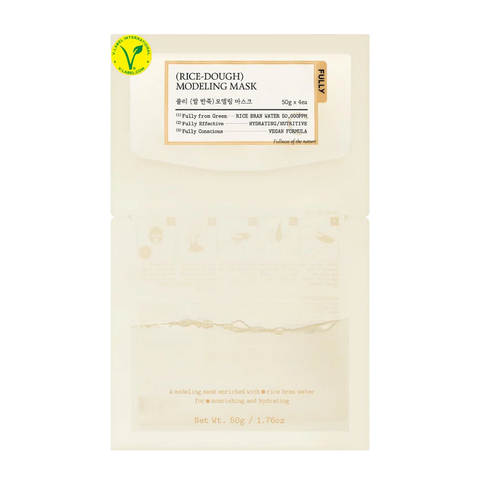 FULLY - Rice Dough Modeling Mask (4EA)