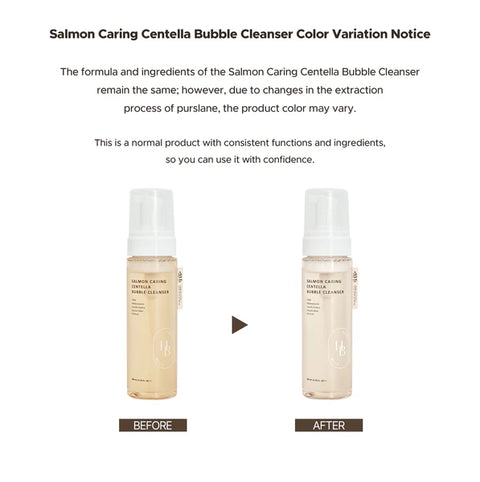 HEVEBLUE - Salmon Caring Centella Bubble Cleanser 200ml