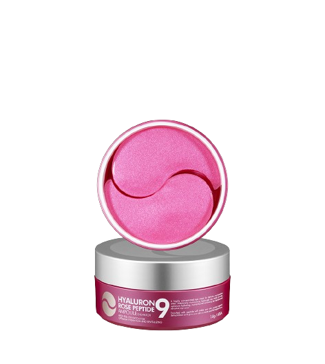 MEDIPEEL -  HYALURON ROSE PEPTIDE 9 AMPOULE EYE PATCH 60EA