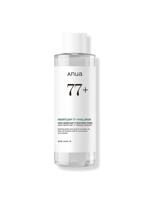 ANUA-HEARTLEAF 77% SOOTHING TONER 250ML