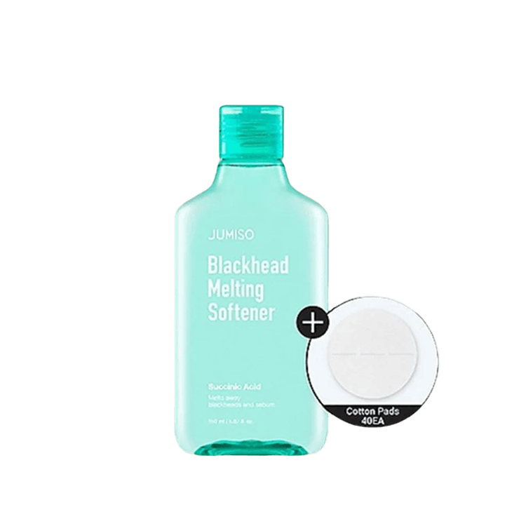 JUMISO - Blackhead melting softner 150ml + cotton pad(40pads) + cotton Swab 10ea