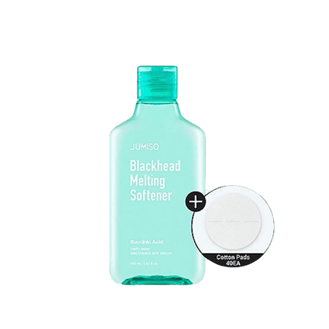 JUMISO - Blackhead melting softner 150ml + cotton pad(40pads) + cotton Swab 10ea