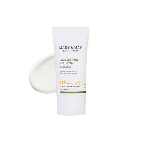 Mary&May - CICA Soothing Sun Cream SPF50+ PA++++ 50ml