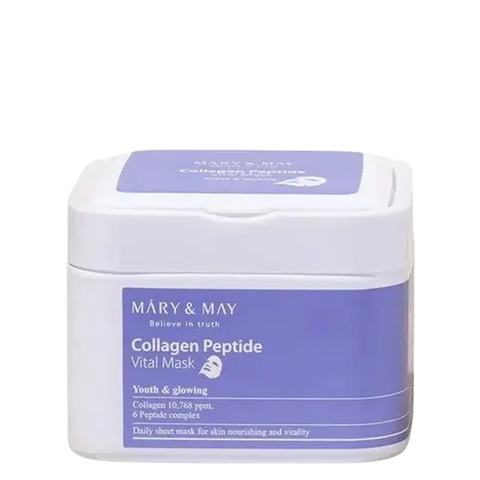 Mary&May - Collagen Peptide Vital Mask (30pcs)