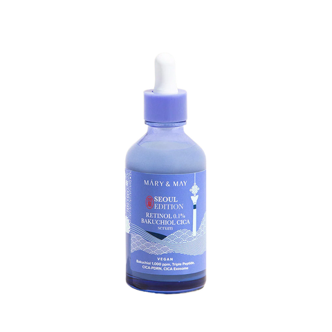 MARY&MAY - RETINOL 0.1% BAKUCHIOL CICA SERUM 80ML