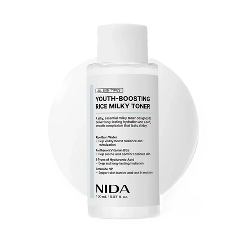 NIDA - Youth-Boosting Rice Milky Toner 150ml