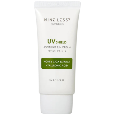 NINE LESS - Essentials UV Shield Soothing Sun Cream SPF 50+ PA++++