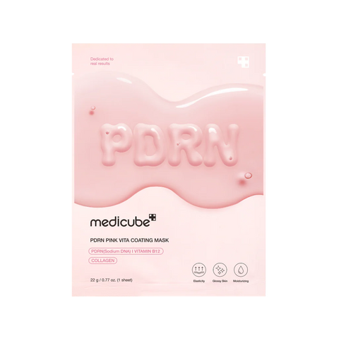 Medicube - PDRN PINK VITA COATING MASK 2EA