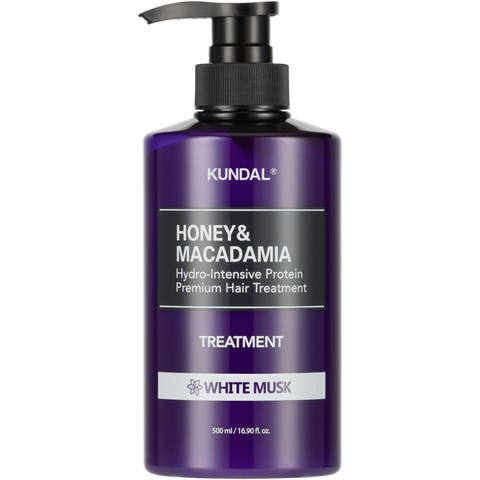 KUNDAL - HONEY & MACADAMIA PROTEIN TREATMENT WHITE MUSK 500ML