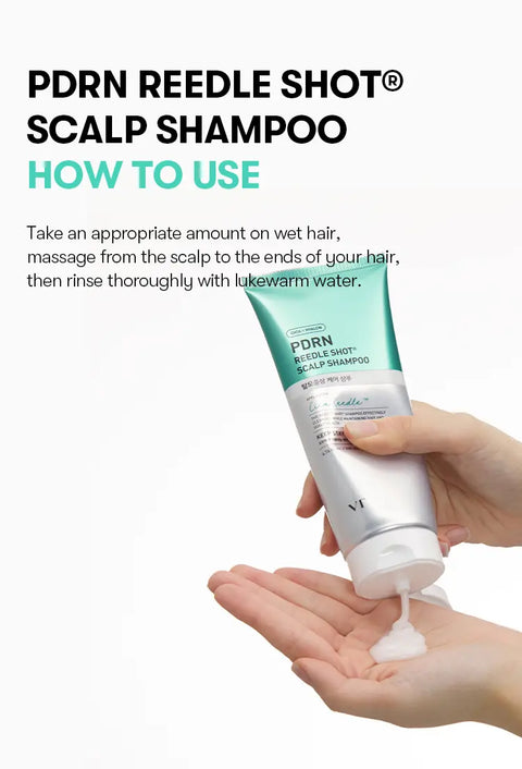 VT COSMETIC - PDRN REEDLE SHOT SCALP SHAMPOO 200ML