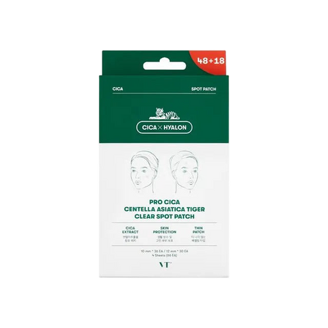 VT - PRO CICA CENTELLA ASIATICA TIGER CLEAR SPOT PATCH 4PCS