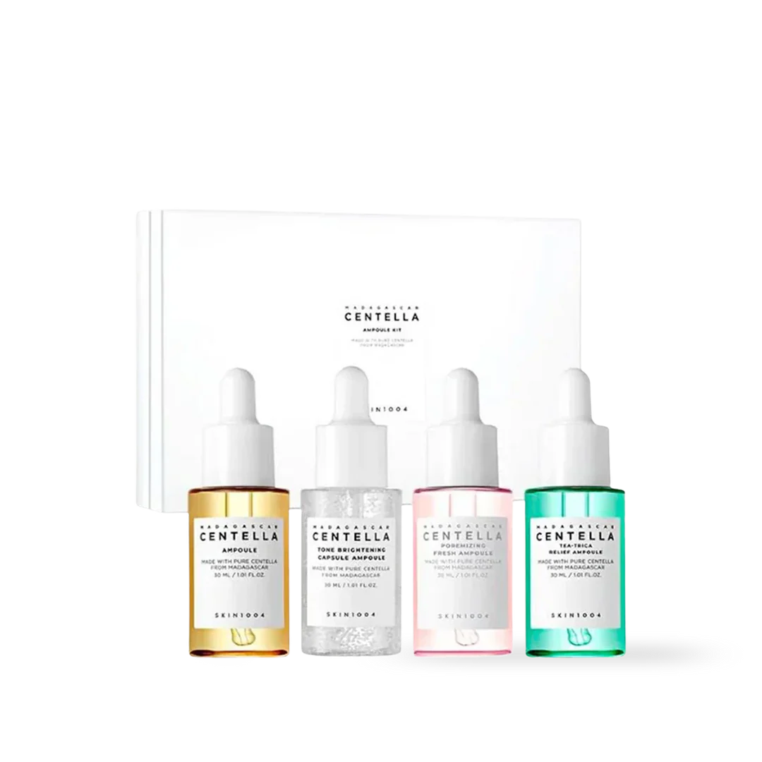 SKIN1004 - MADAGASCAR CENTELLA AMPOULE KIT (30ML+30ML+30ML+30ML)