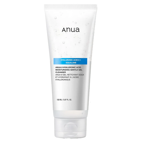 ANUA - 8 HYALURONIC ACID MOISTURIZING GENTLE GEL CLEANSER 150ml