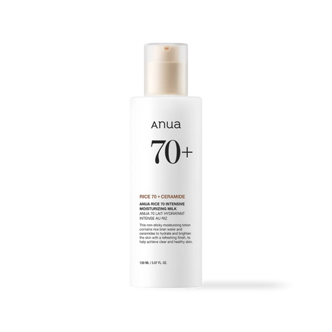ANUA - RICE 70 INTENSIVE MOISTURIZING MILK 150ml