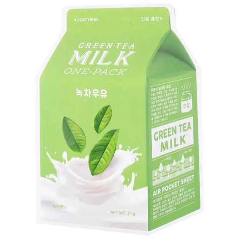 APIEU - GREEN TEE ONE-PACK SHEET MASK (2 piezas)