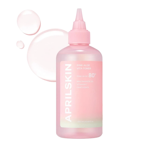 APRIL SKIN -  PINK ALOE VITA TONER 250ML