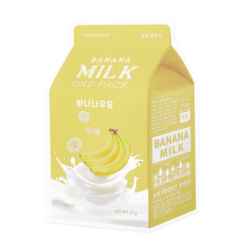 A´PIEU - BANANA ONE-PACK SHEET MASK (2 piezas)