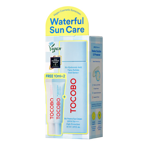 TOCOBO - Bio Watery Sun Cream 50ML (free 10ml x 2)