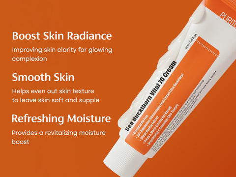 Purito SEOUL - SEA BUCKTHORN VITAL 70 CREAM