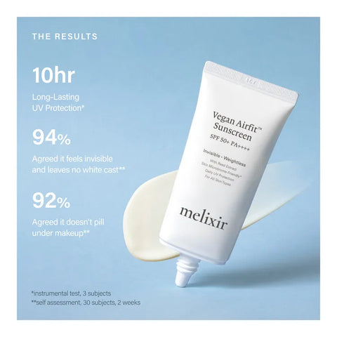 MELIXIR - Vegan Airfit™ Sunscreen SPF 50+ PA++++ 50ml