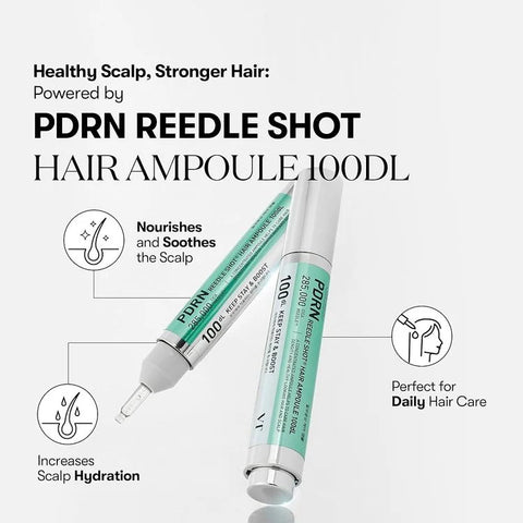 VT COSMETICS - PDRN REEDLE SHOT HAIR AMPOULE 100DL 15ML