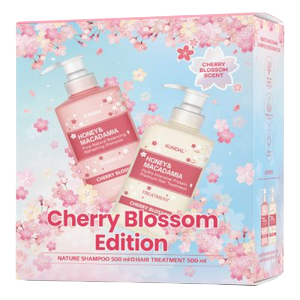 KUNDAL - PINK GRAPEFRUIT EDITION - HONEY & MACADAMIA BODY WASH 500ML +LOTION 500ML