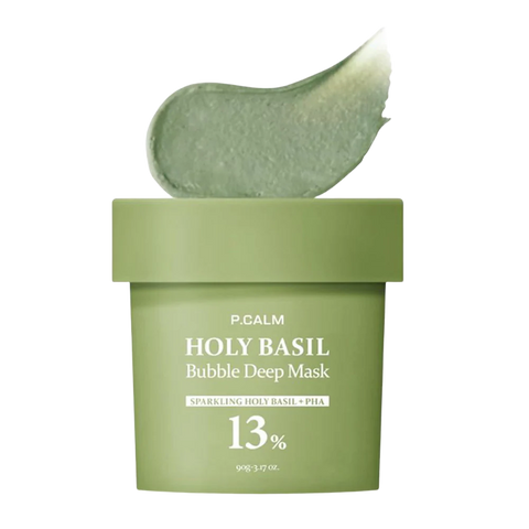 P.CALM - HOLY BASIL BUBBLE DEEP MASK 90g