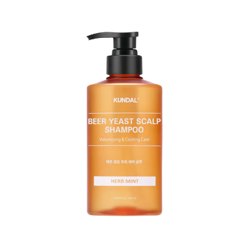 KUNDAL - BEER YEAST SCALP SHAMPOO HERB MINT 500ML
