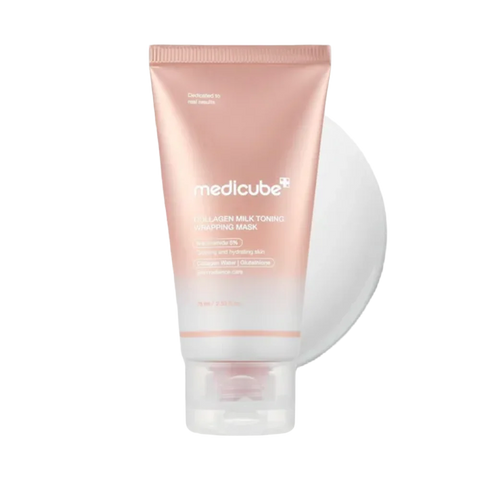 MEDICUBE - COLLAGEN MILK TONING WRAPPING MASK 75ML