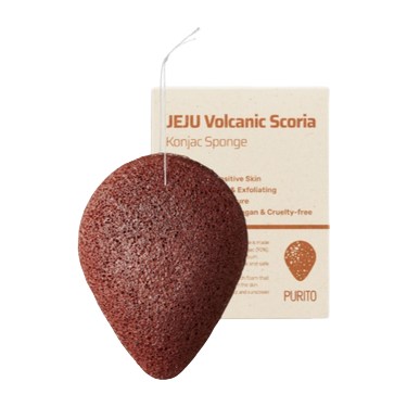 PURITO SEOUL - JEJU Volcanic Scoria Konjac Sponge